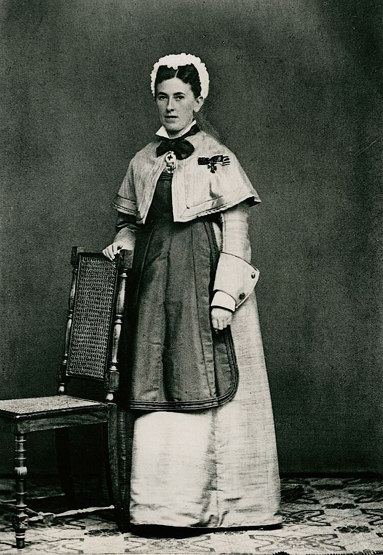 Krankenschwester, um 1870 (DRK)