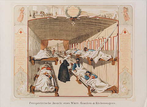 Lazarettzug des Württembergischen Sanitätsvereins (DRK)