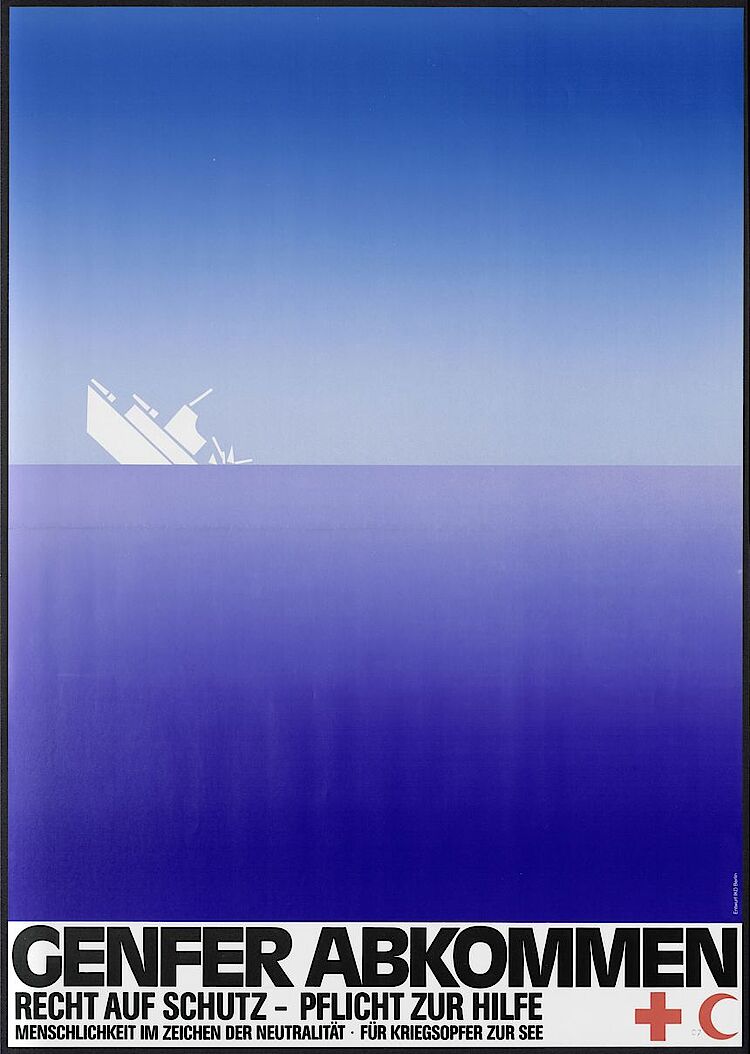 Plakatserie zu den Genfer Abkommen, 1981