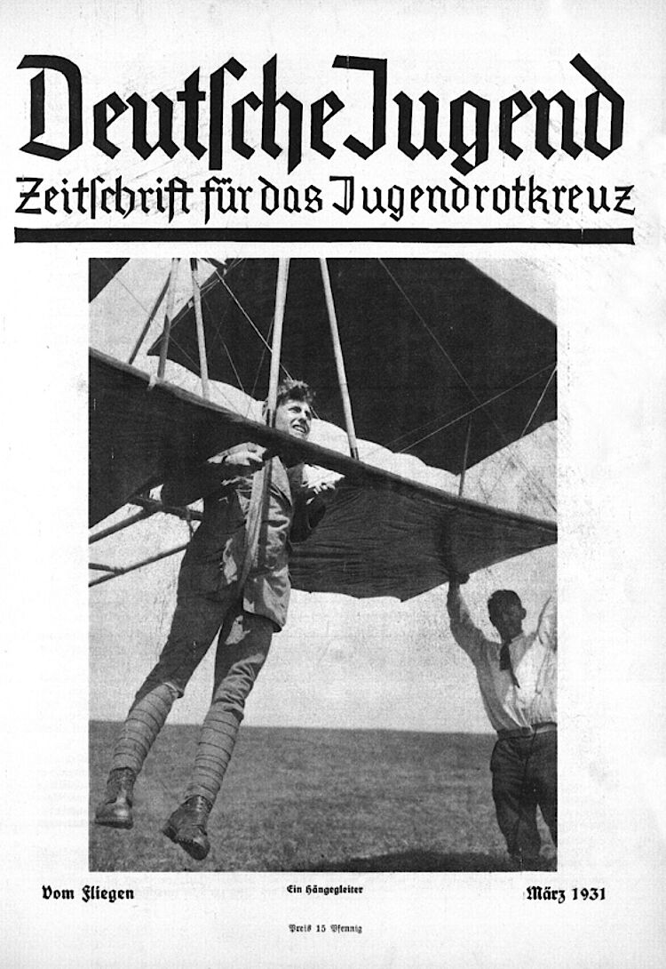 Titelblatt der Rotkreuzzeitschrift „Deutsche Jugend“ (DRK)