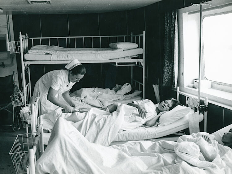 Alltag auf dem Hospitalschiff (DRK)