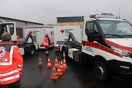 Einweisung Wechselladerfahrzeug