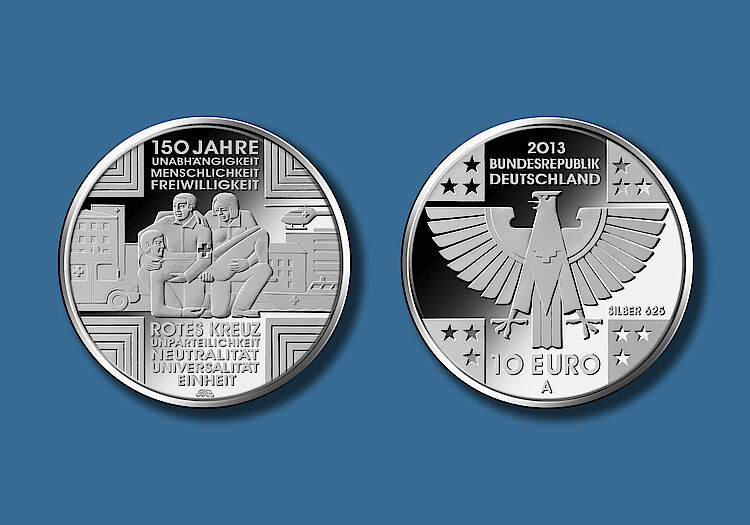 Von der 10-Euro-Münze zum Jubiläum wurden 1,4 Millionen Exemplare geprägt 