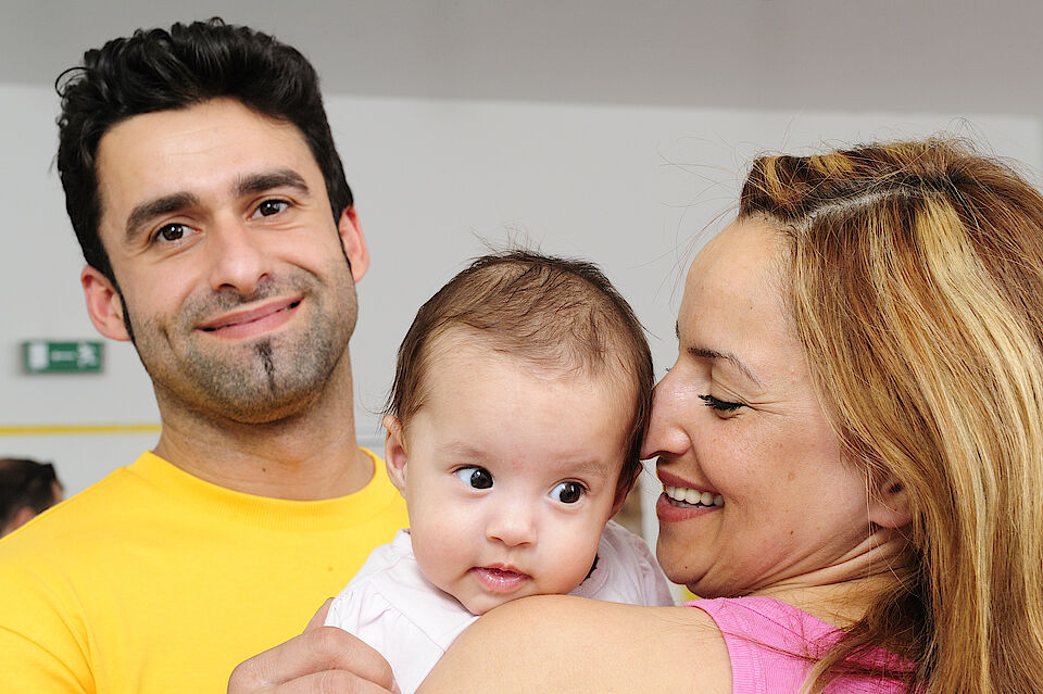 Eltern und ihr Baby Eltern und ihr Baby