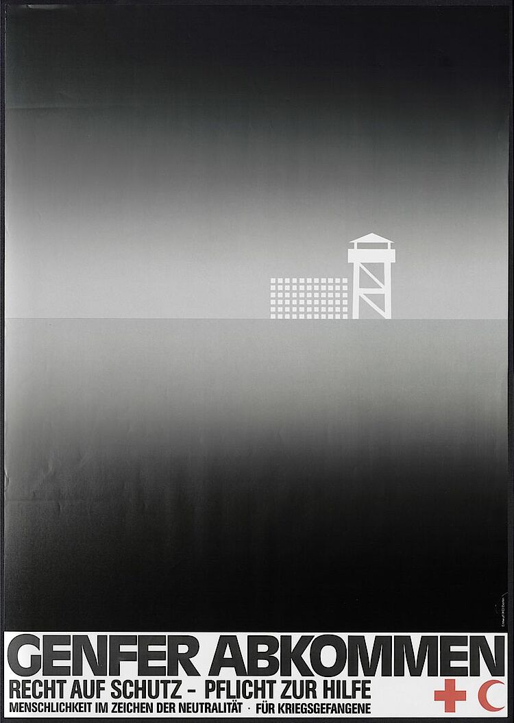 Plakatserie zu den Genfer Abkommen, 1981